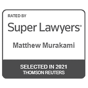 Matthew Murakami Super Lawyers 2021
