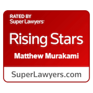 Matthew Murakami Super Lawyers 2022